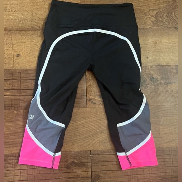 Victoria’s secret VSX cropped leggings bundle 4 pairs Sz Small activewear - Picture 10 of 14
